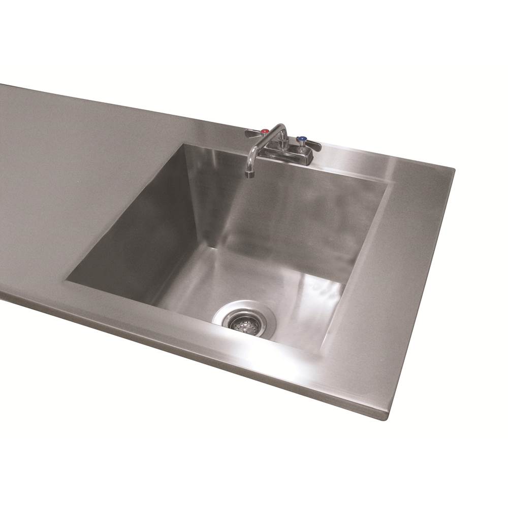 Advance Tabco Sink Welded Into Table Top