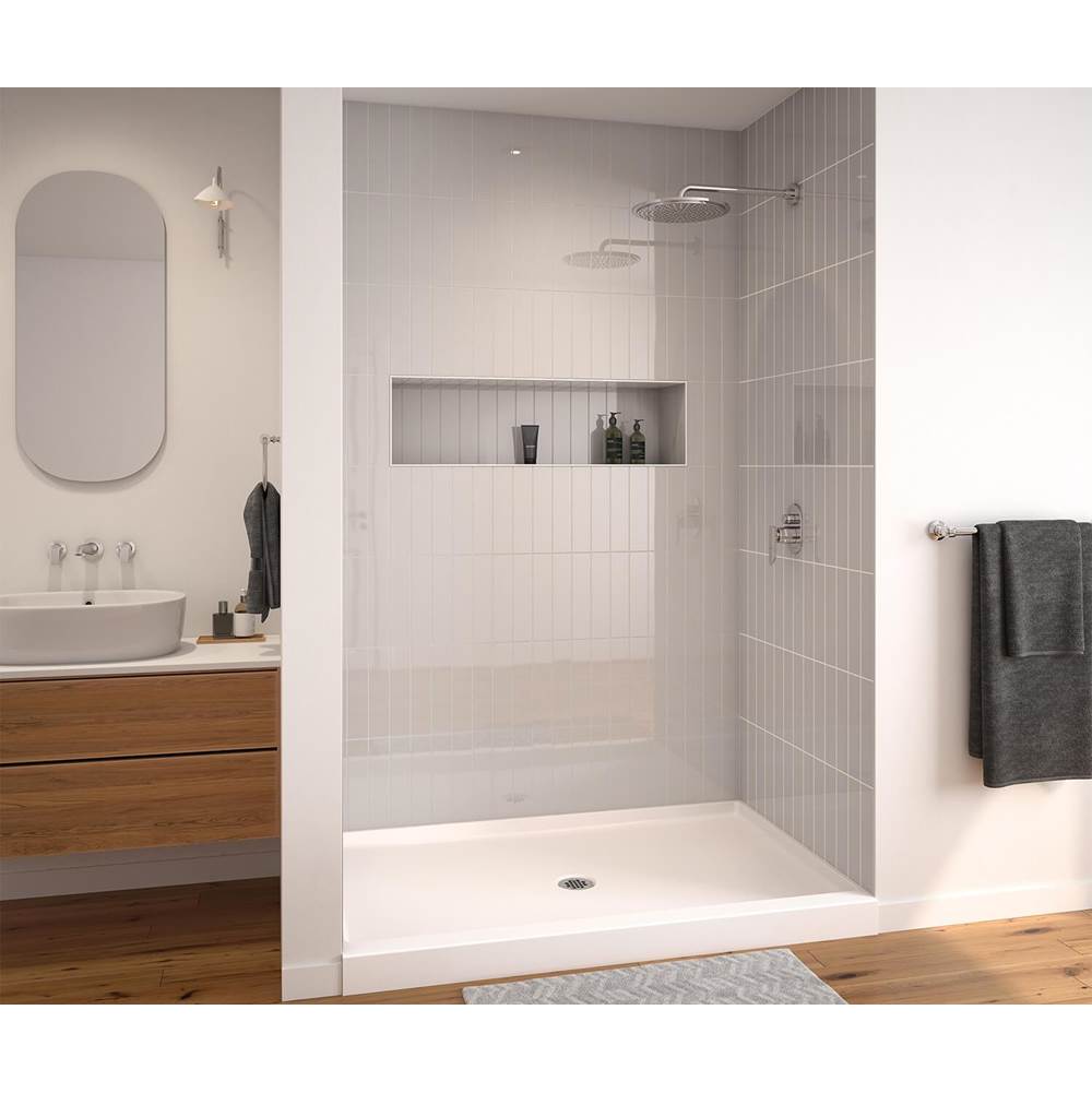 Aker - Three Wall Alcove Shower Bases