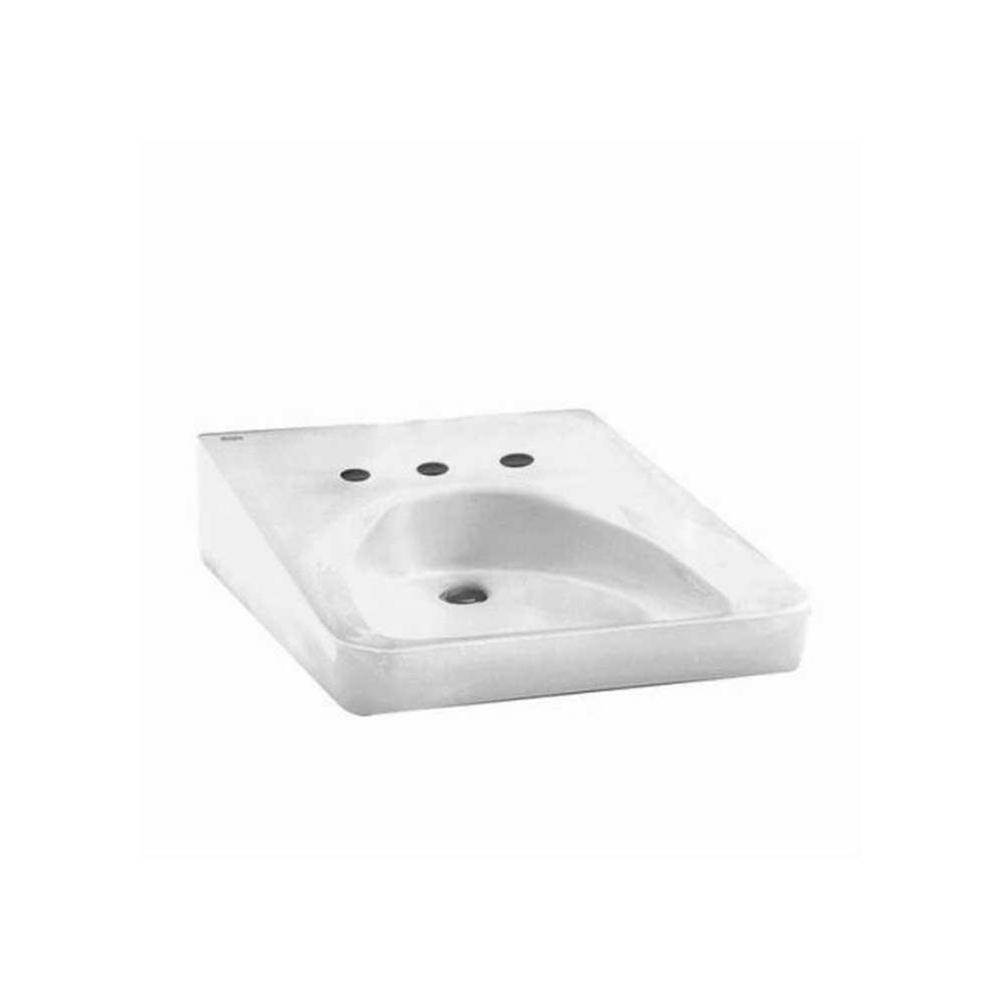 American Standard Wheelchair Wall-Hung Sink with 4-Inch Centerset