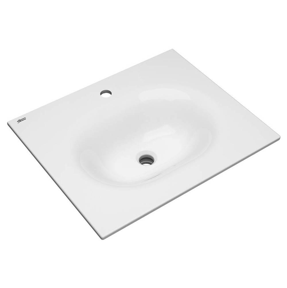Rundle Spence American StandardStudio® S 24-Inch Vitreous China Vanity Sink Top Center Hole Only