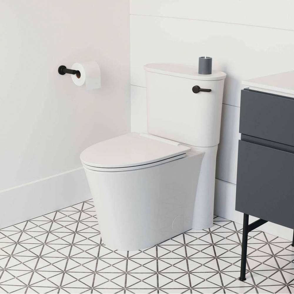 American Standard Studio S Concealed Trapway 1.28 GPF/4.8 LPF Right Trip Lever Chair Height Elongated-Front Toilet with Slow Close Seat