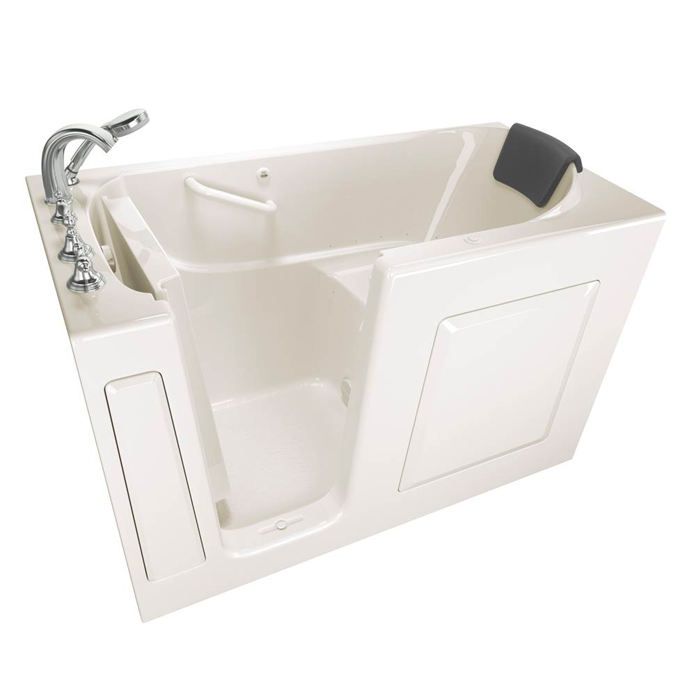 American Standard Gelcoat Premium Series 30 x 60 -Inch Walk-in Tub With Air Spa System - Left-Hand Drain With Faucet