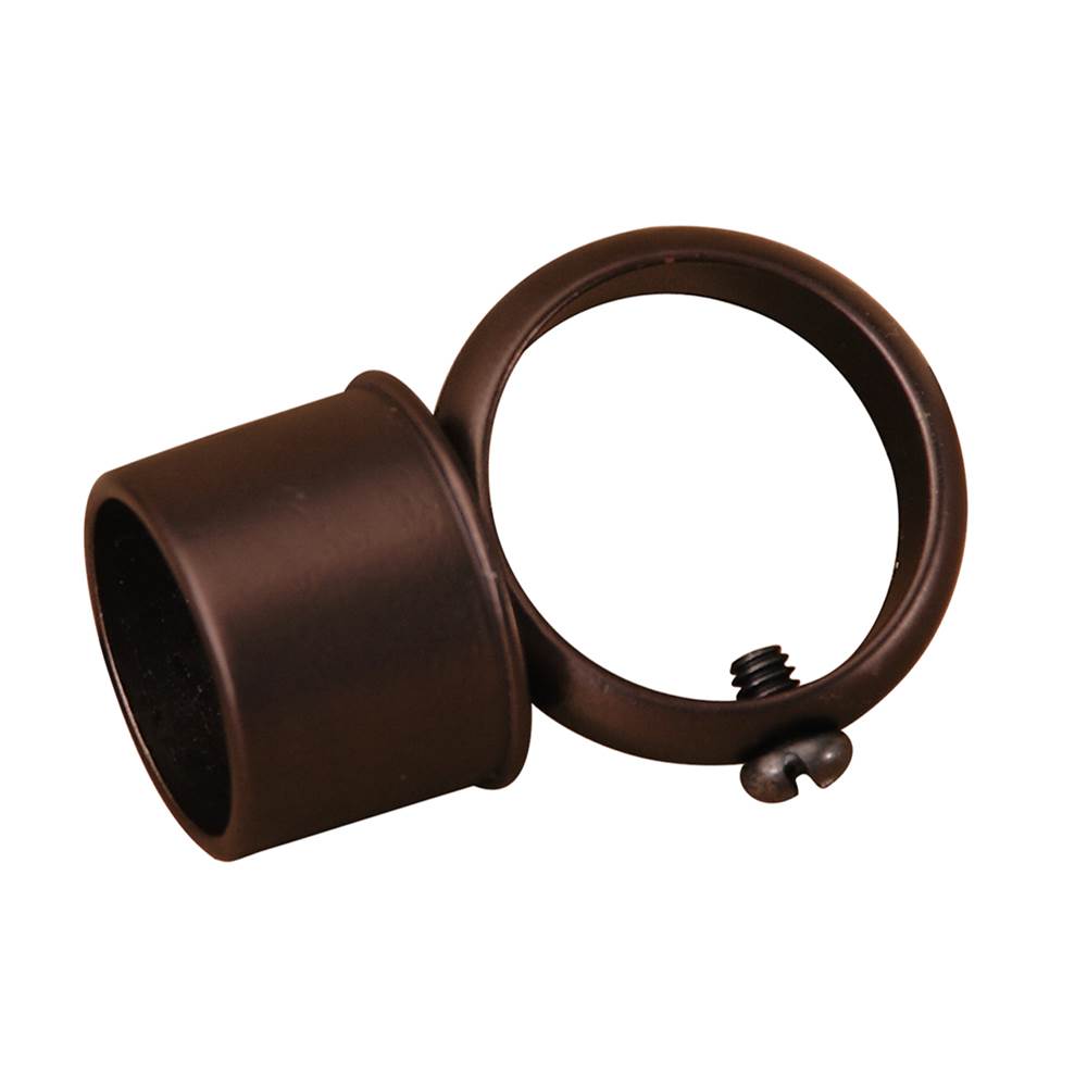 Barclay D-Rod Connection Loop Fitting, Oil Rubbed Bronze