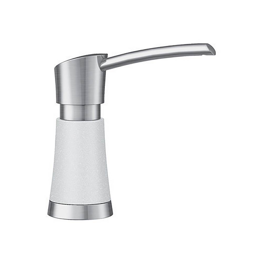 Blanco Artona Soap Dispenser - PVD Steel/White