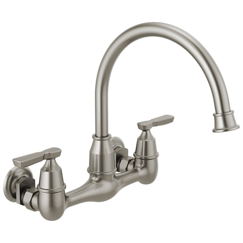 Delta Faucet Corin Two Handle Wall Mounted Kitchen Faucet