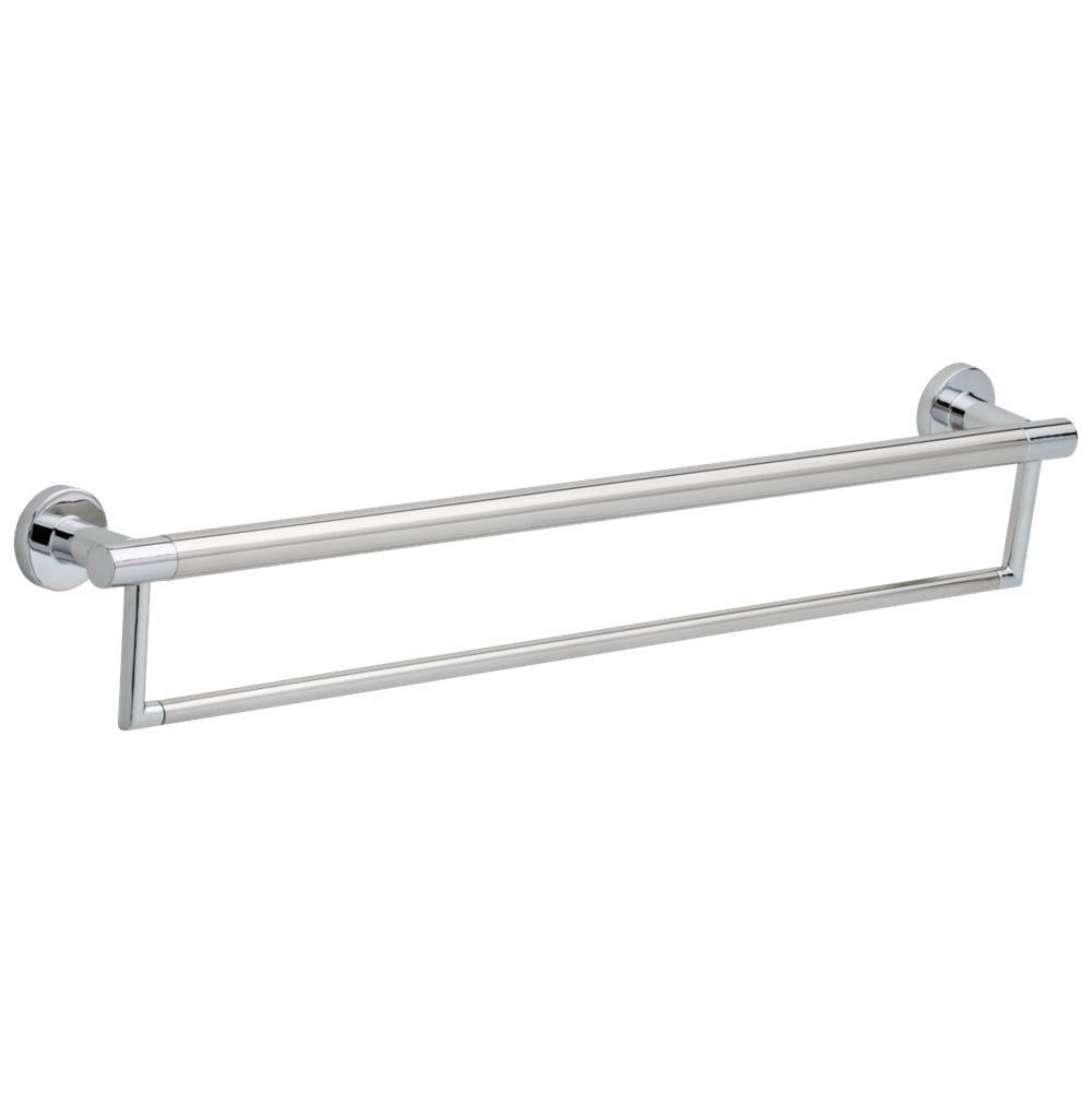 Delta Faucet BathSafety 24'' Contemporary Towel Bar with Assist Bar