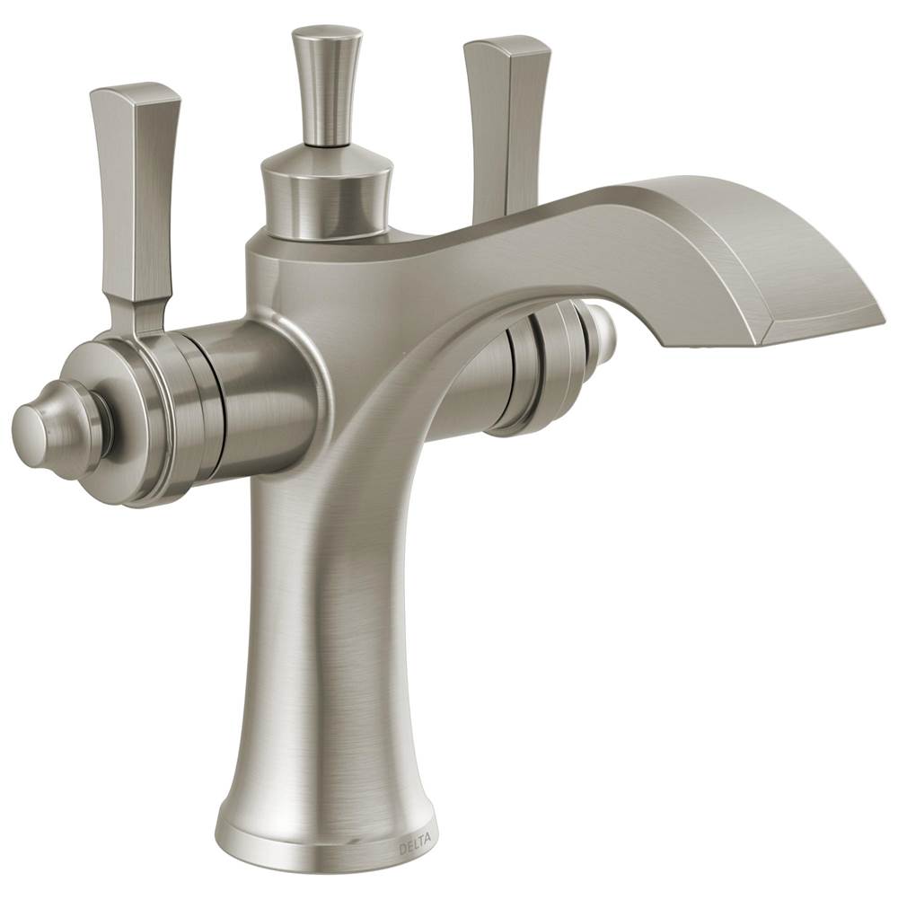 Delta Faucet Dorval™ Two Handle Single Hole Monoblock Bathroom Faucet