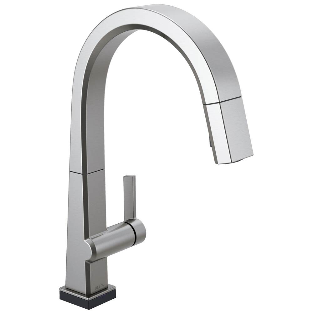 Delta Faucet Pivotal™ Single Handle Pull Down Kitchen Faucet with Touch2O® Technology