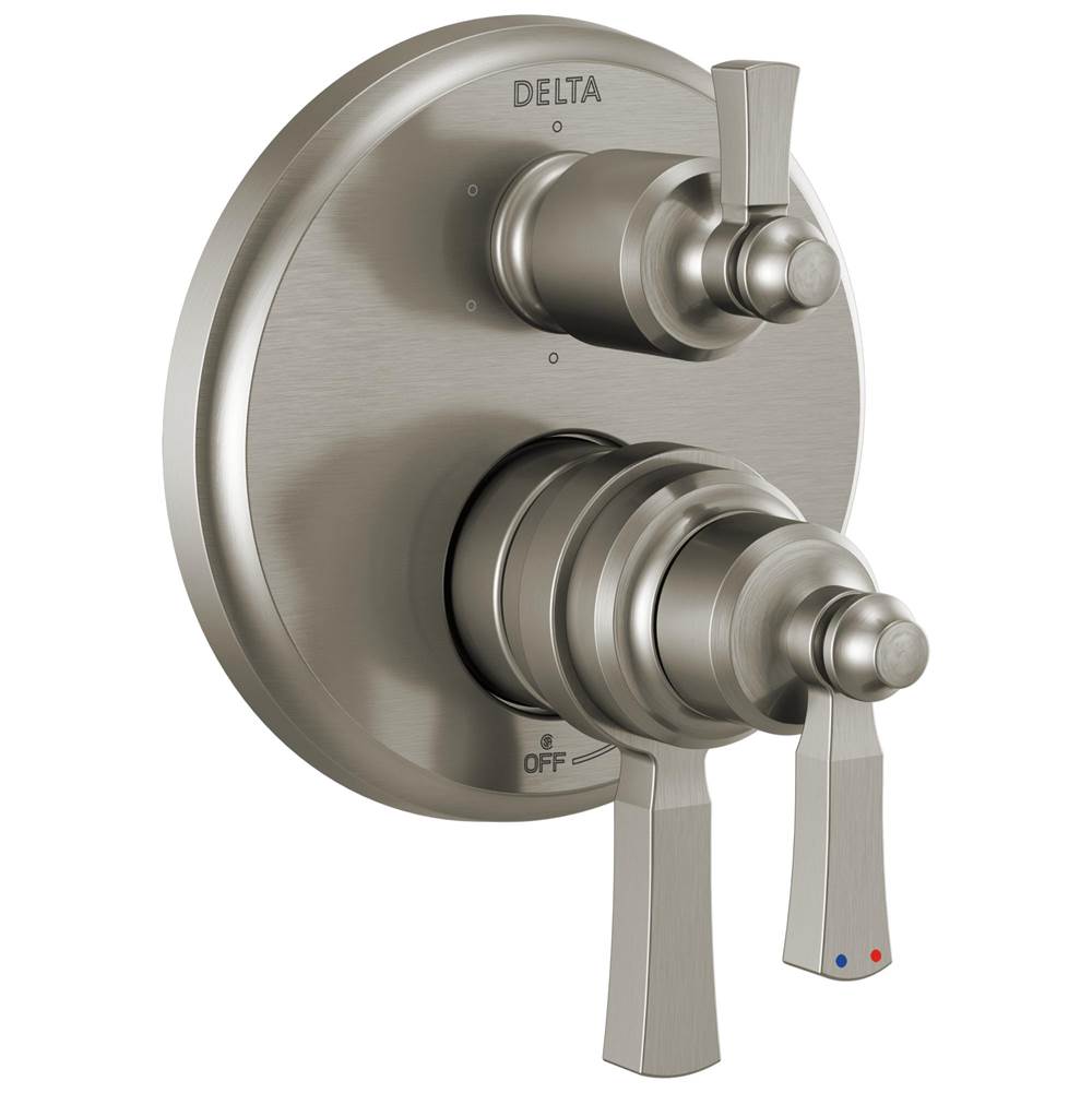 Delta Faucet Dorval™ Traditional 2-Handle Monitor 17 Series Valve Trim with 6 Setting Diverter