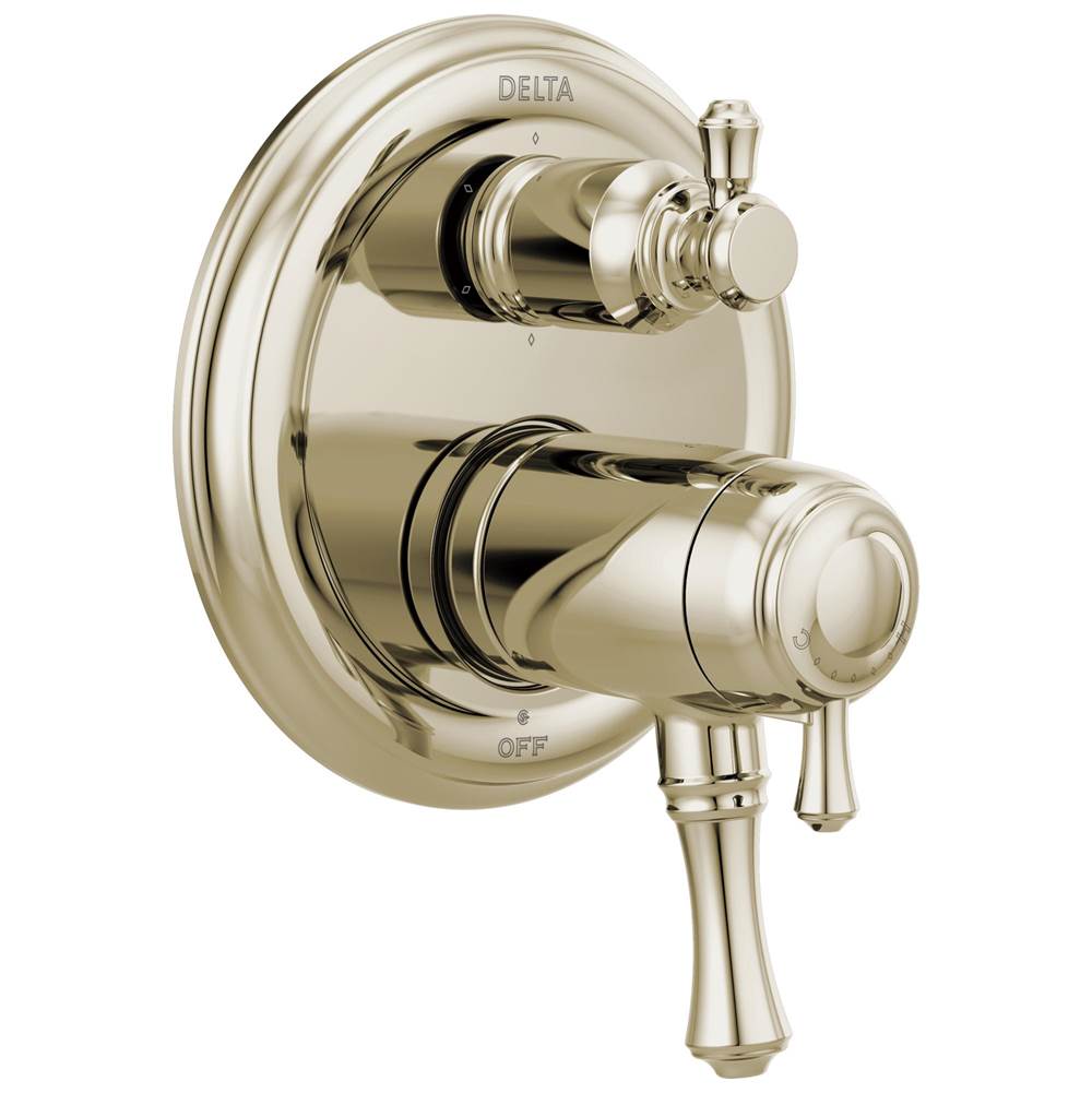 Delta Faucet Cassidy™ Traditional TempAssure® 17T Series Valve Trim with 6-Setting Integrated Diverter