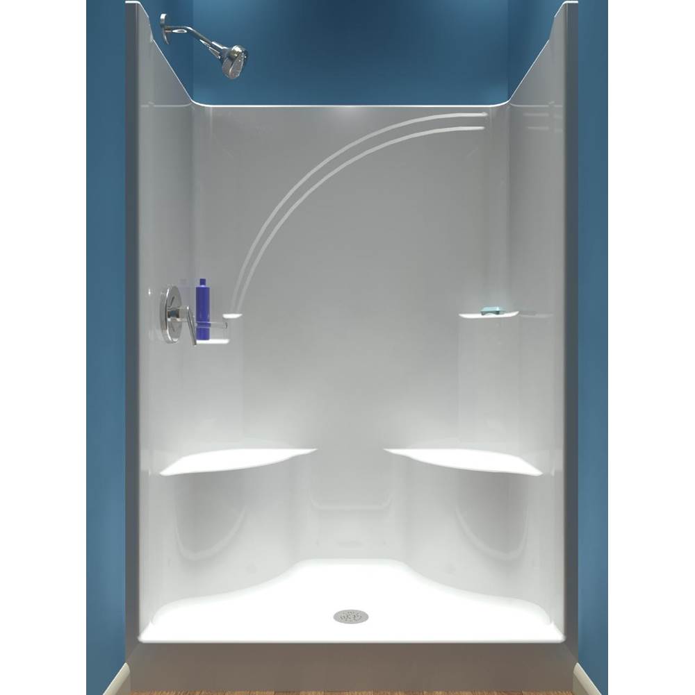 Diamond Tub And Showers 48'' Shower Only 1 Piece Shallow Depth Remodeler