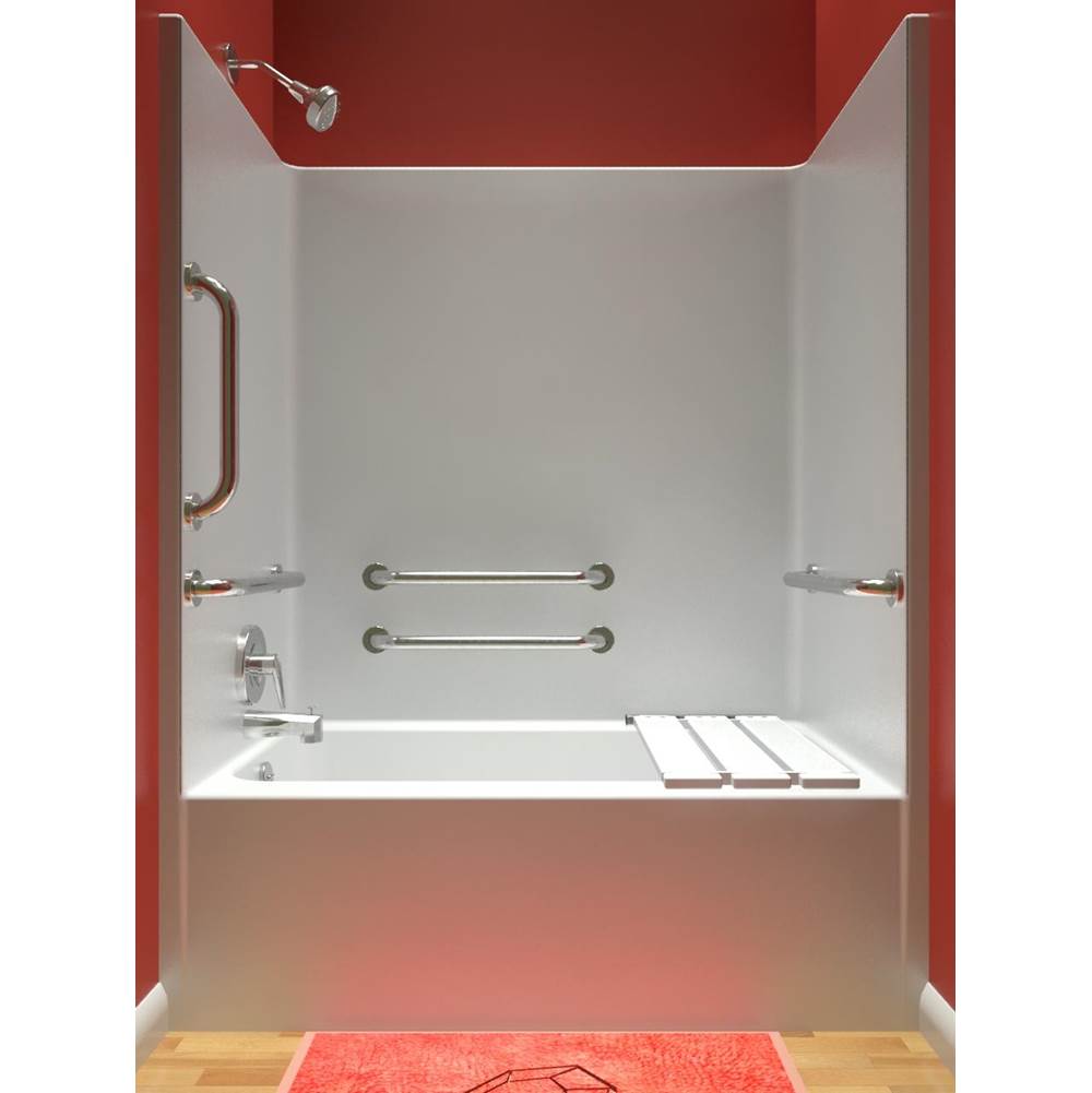 Diamond Tub And Showers 60'' Handicap Tub Shower