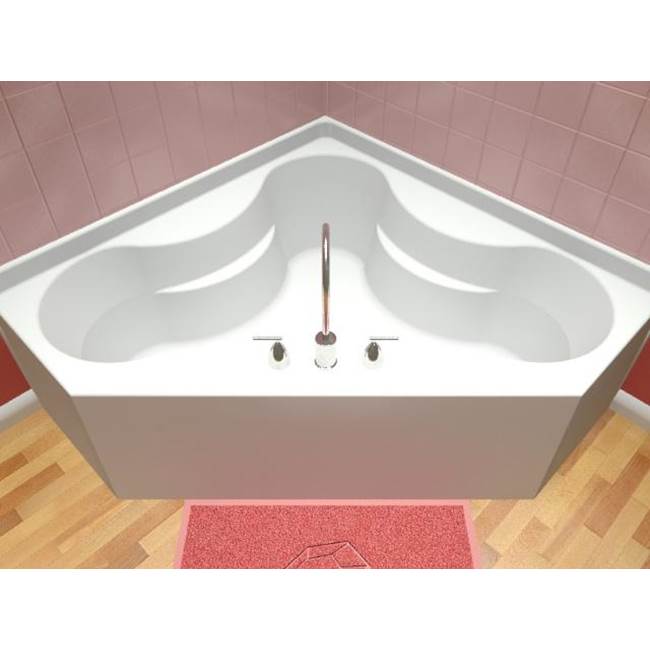 Diamond Tub And Showers 60'' Corner Tub Only