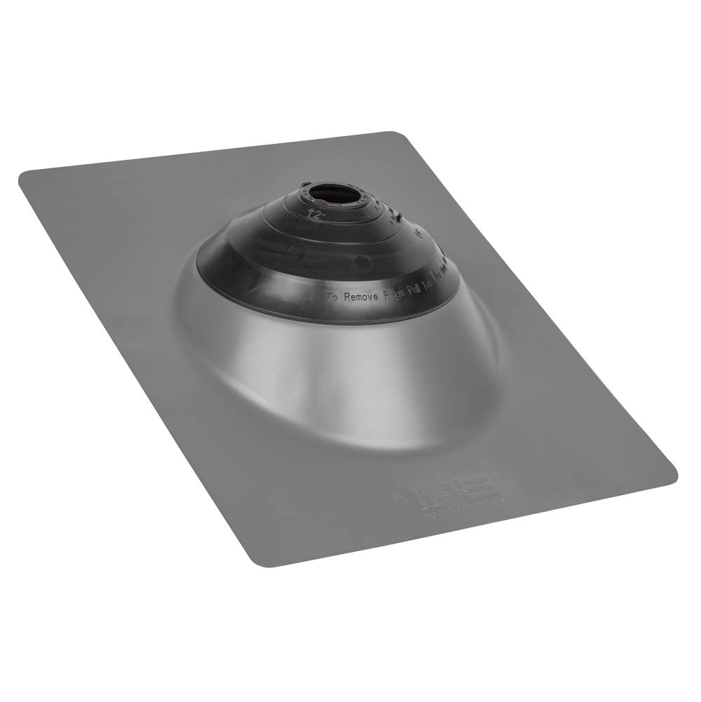 IPS Roofing Products Gray 4N1 Galvanized Steel Base Roof Flashings