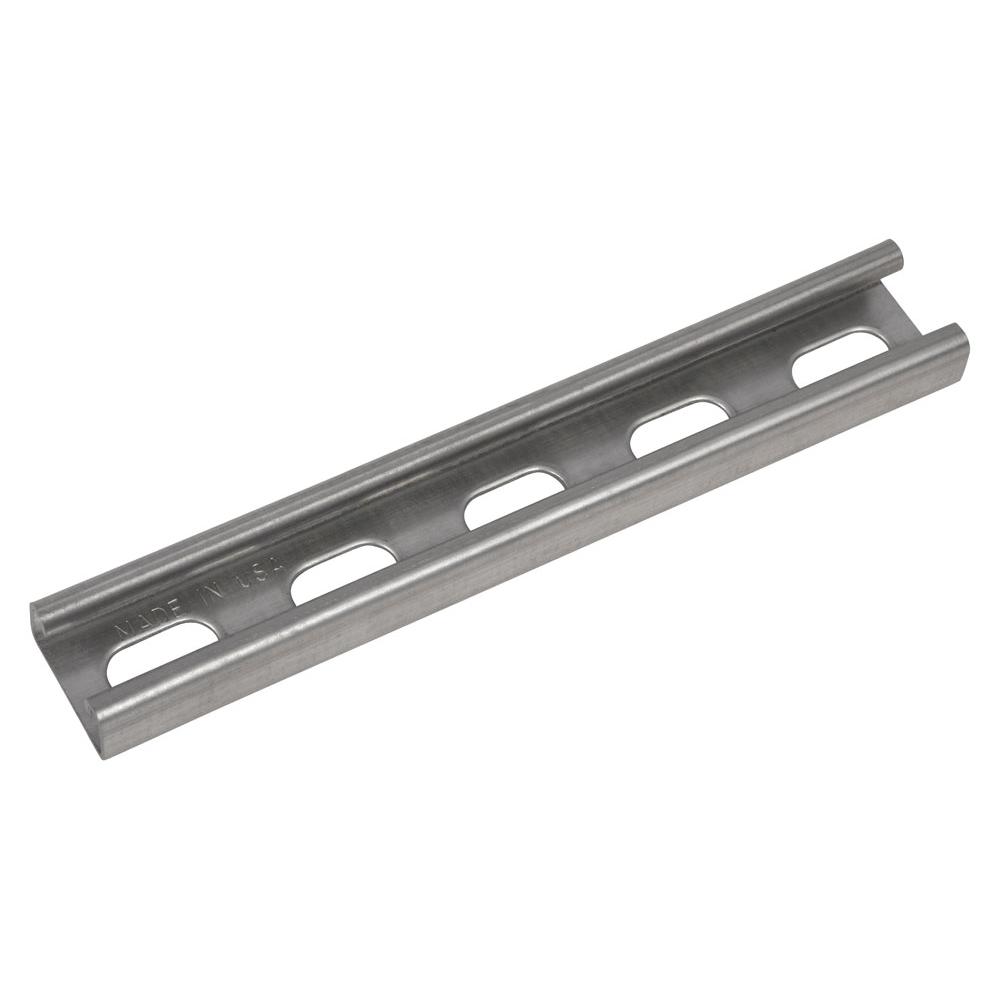 IPS Roofing Products 10'' Galvanized Slotted Strut Channel