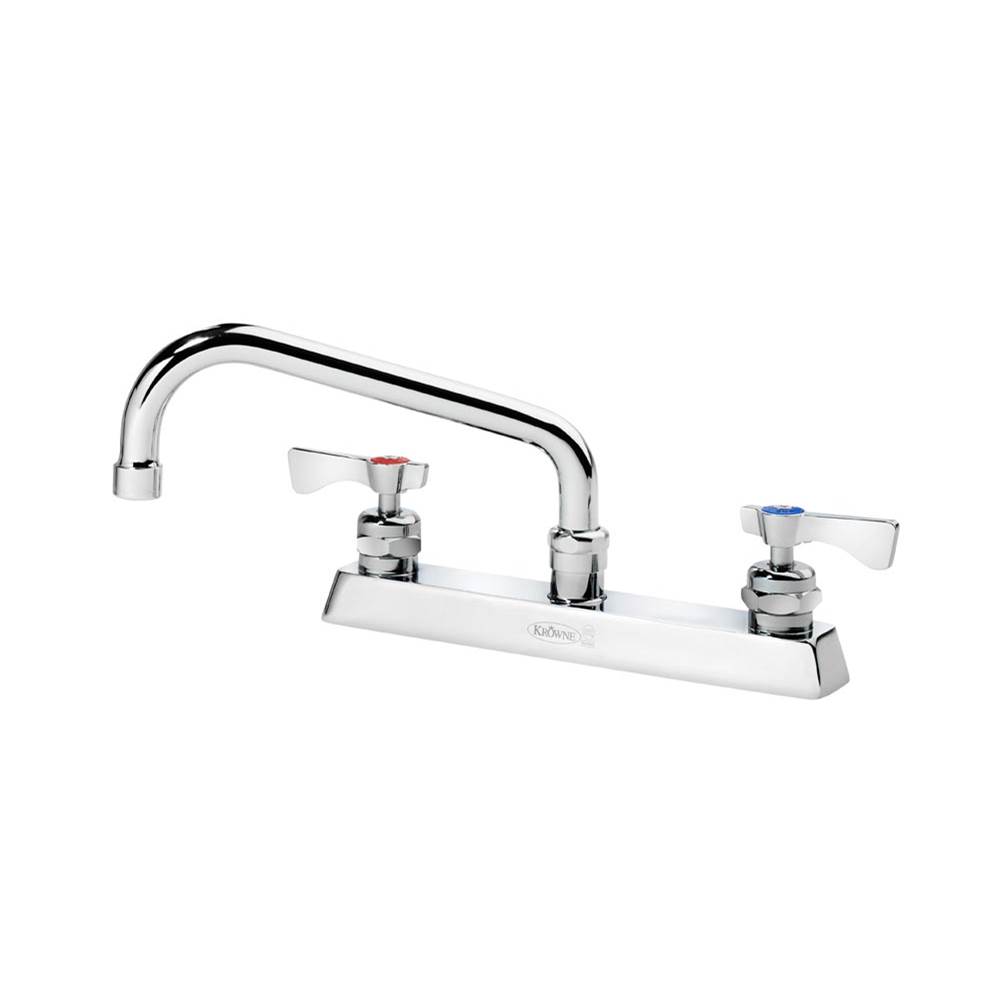 Krowne Royal Series 8'' Center Deck Mount Faucet With 8'' Spout