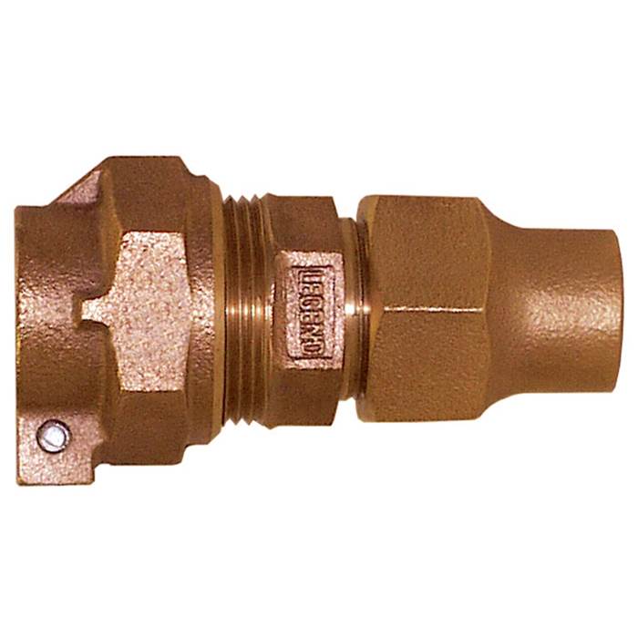 Legend Valve 3/4'' x 5/8'' T-4110NL No Lead Bronze Lead Connection Flare x Extra Strong Coupling
