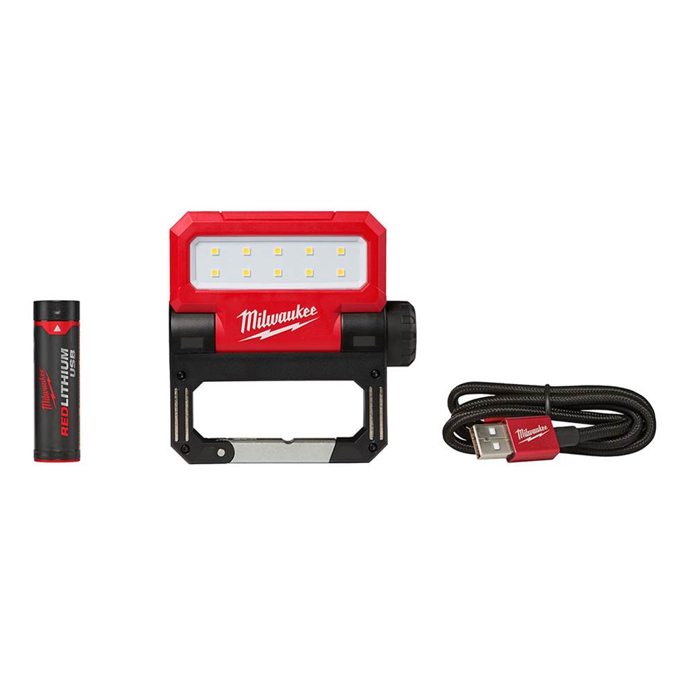 Milwaukee Tool Usb Rechargeable Rover Pivoting Flood Light