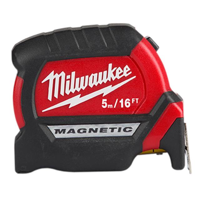 Milwaukee Tool 5M/16Ft Compact Magnetic Tape Measure