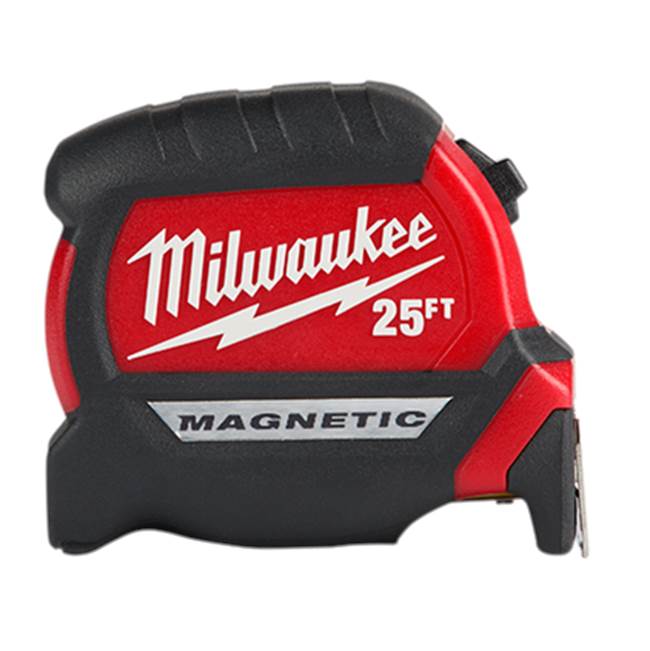 Milwaukee Tool 25Ft Compact Magnetic Tape Measure