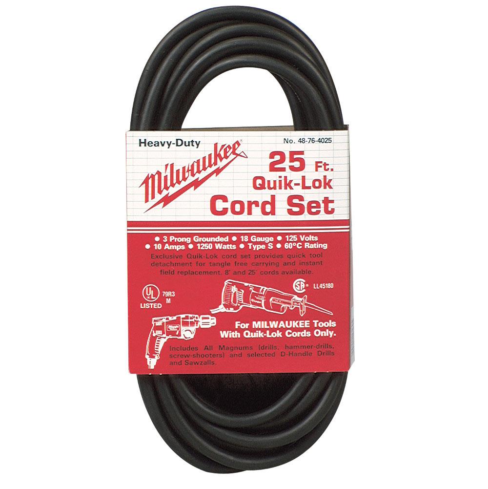 Milwaukee Tool Cord 25'' Quik-Lok