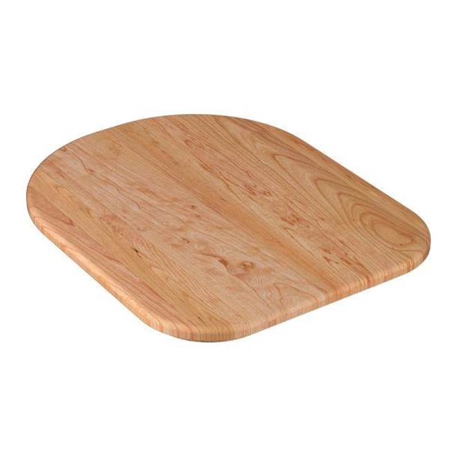 Moen Natural wood dshaped cutting board