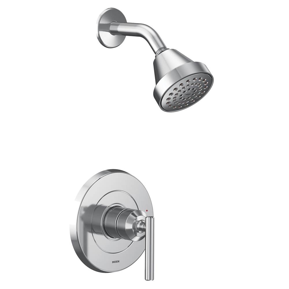 Moen Gibson M-CORE 2-Series Eco Performance 1-Handle Shower Trim Kit in Chrome (Valve Sold Separately)