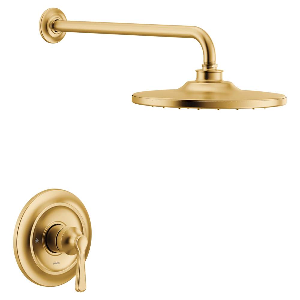 Moen Colinet M-CORE 3-Series 1-Handle Shower Trim Kit in Brushed Gold (Valve Sold Separately)