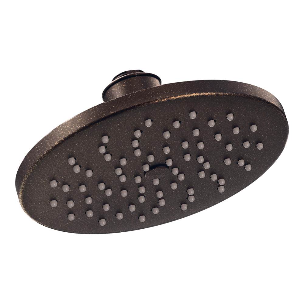 Moen 8'' Single-Function Rainshower Showerhead with Immersion Technology at 2.5 GPM Flow Rate, Oil Rubbed Bronze