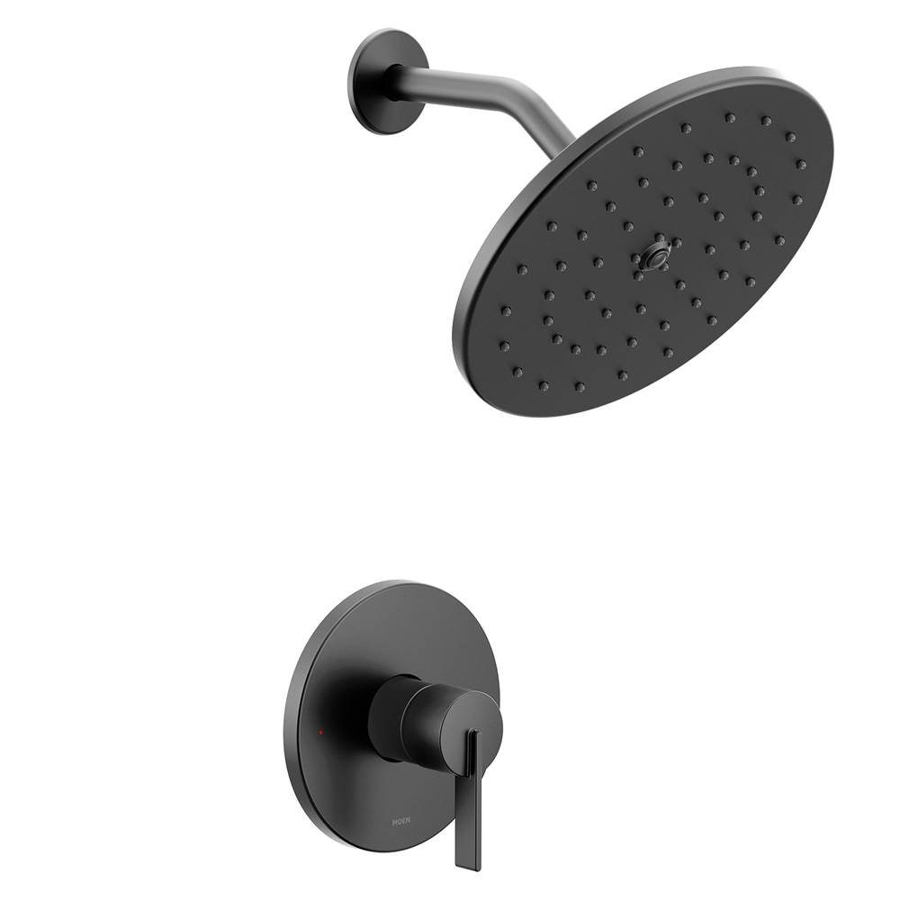 Moen Cia M-CORE 3-Series 1-Handle Shower Trim Kit in Matte Black (Valve Sold Separately)