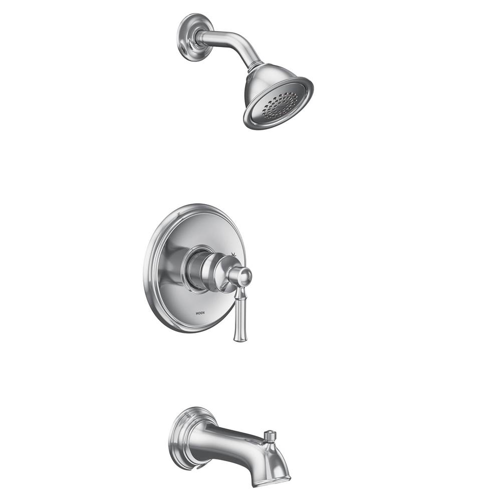 Moen Dartmoor M-CORE 2-Series Eco Performance 1-Handle Tub and Shower Trim Kit in Chrome (Valve Sold Separately)