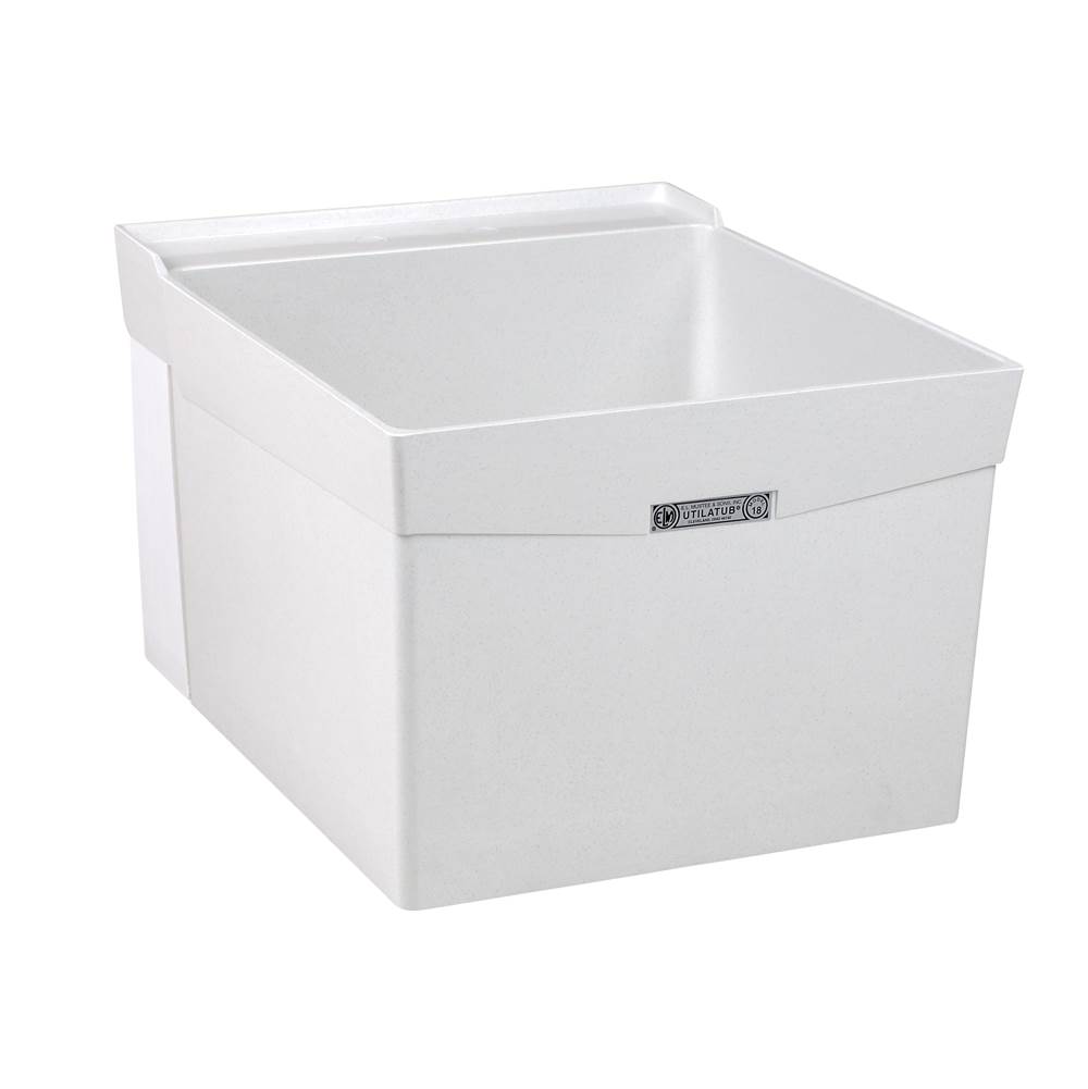 Mustee And Sons Utilatub Laundry Tub, Wall Mount 4 Pack
