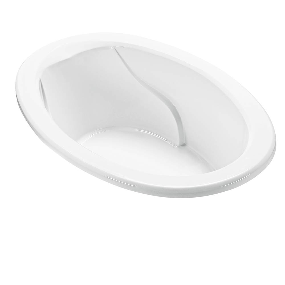 MTI Baths Adena 5 Acrylic Cxl Oval Drop In Air Bath - White (63X41.25)