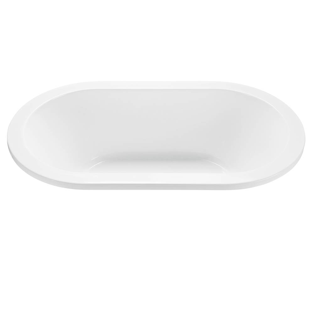 MTI Baths New Yorker 1 Acrylic Cxl Undermount Air Bath Elite - White (71.5X41.75)