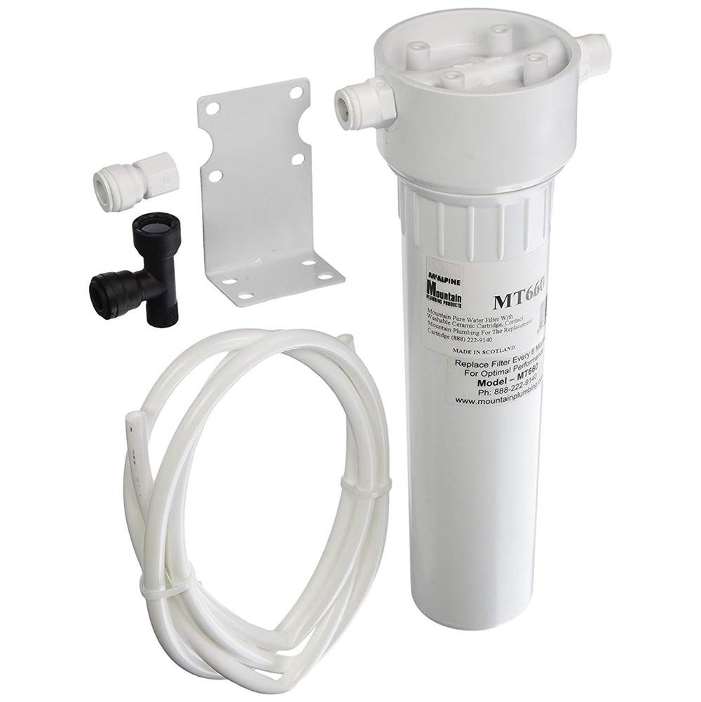 Mountain Plumbing Mountain Pure® Ceramic Water Filtration System - Plastic Canister