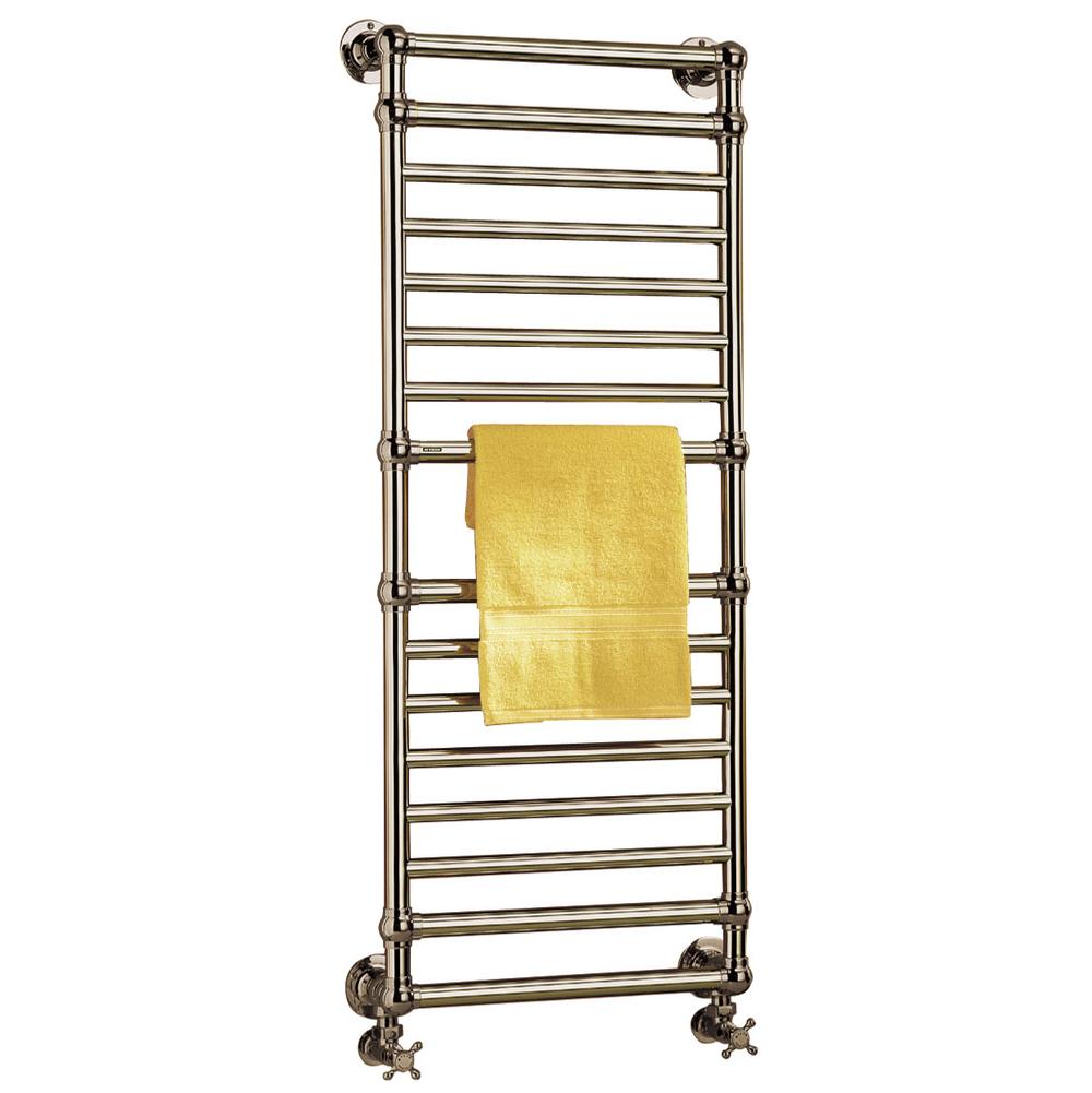 Myson B36/1 Nickel Hydronic 53''H x 22''W  Valves not incl. ''Special Order Item'' ..This towel warmer is ...