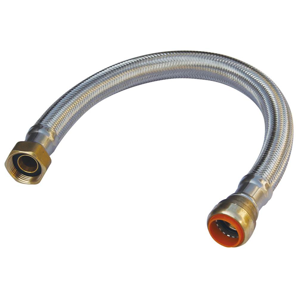 Nibco 1/2 Push X 3/4 Fip 18 Water Heater Hose