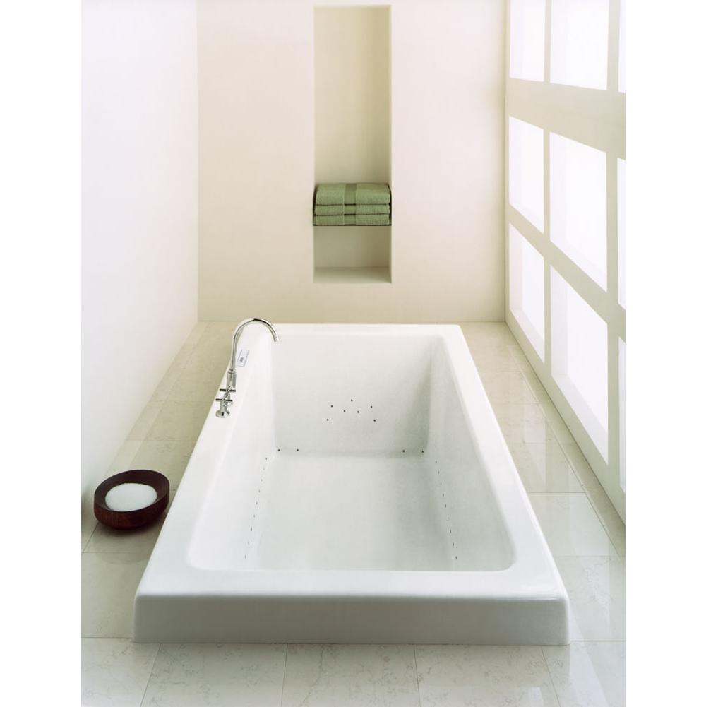 Neptune ZEN bathtub 36x72 with armrests and 1'' top lip, Mass-Air, Biscuit