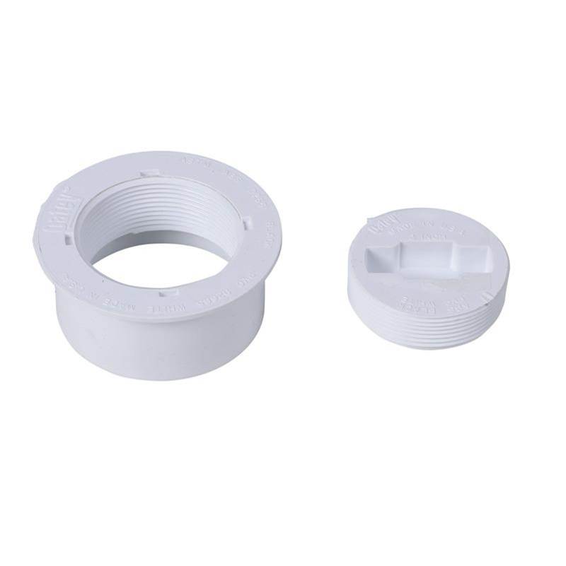 Oatey 4 In. Abs Recessed Cleanout Plug