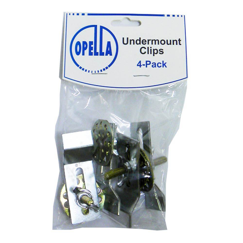 Opella Undermount Sink Clips - Pack of 4