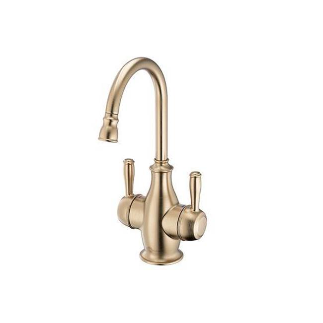 InSinkErator Showroom Collection InSinkErator Showroom Collection Traditional 2010 Instant Hot and Cold Faucet - Brushed Bronze, FHC2010BB