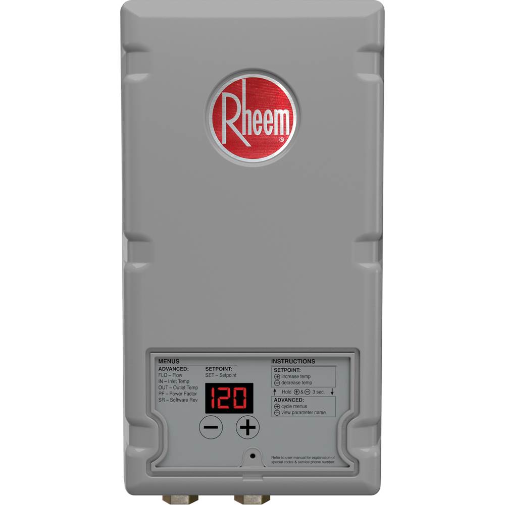 Rheem RTEH75T Tankless Electric Handwashing Water Heater with 5 Year Limited Warranty