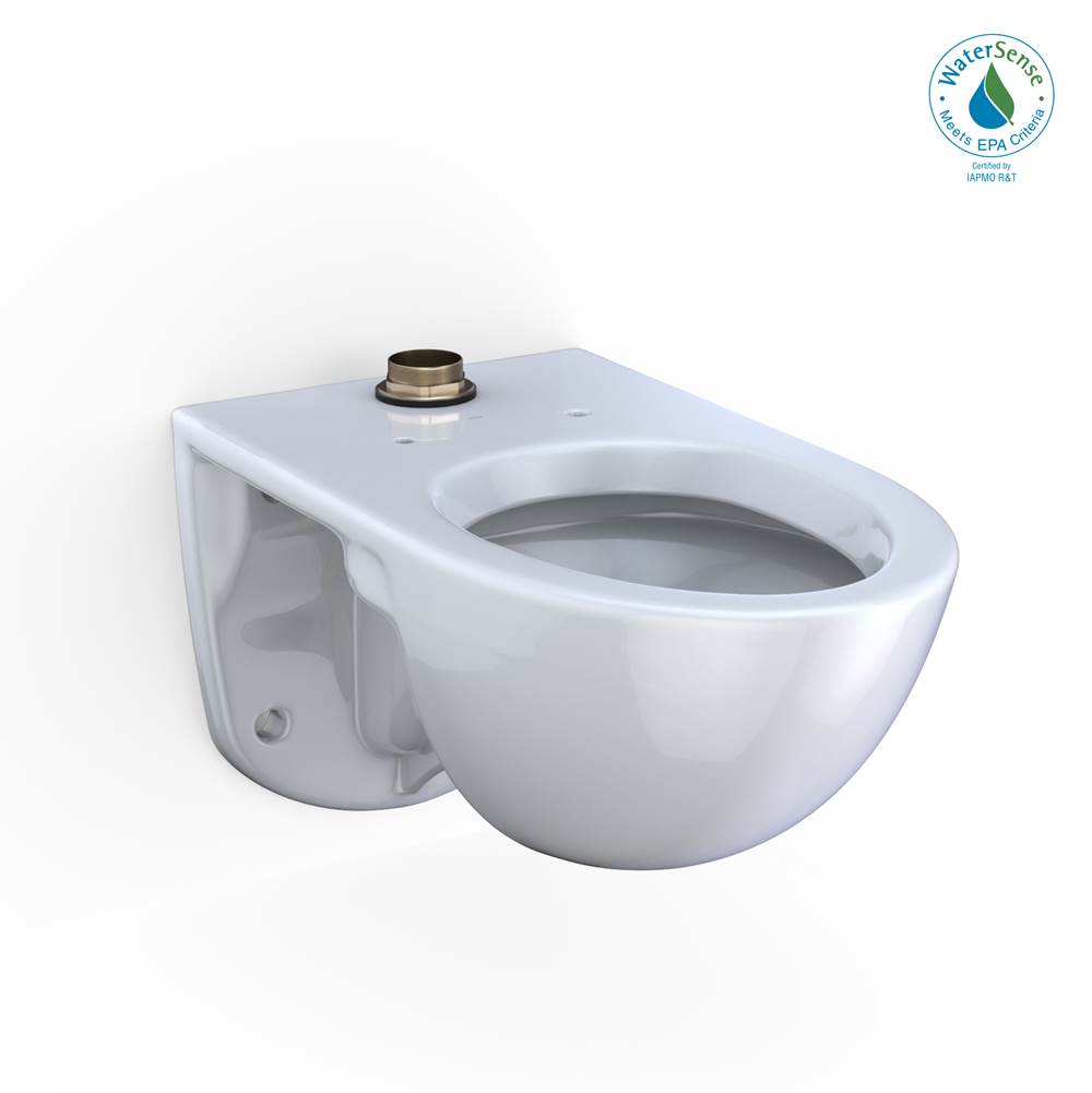 TOTO TORNADO FLUSH® Commercial Flushometer Wall-Mounted Toilet, Elongated,  Cotton White