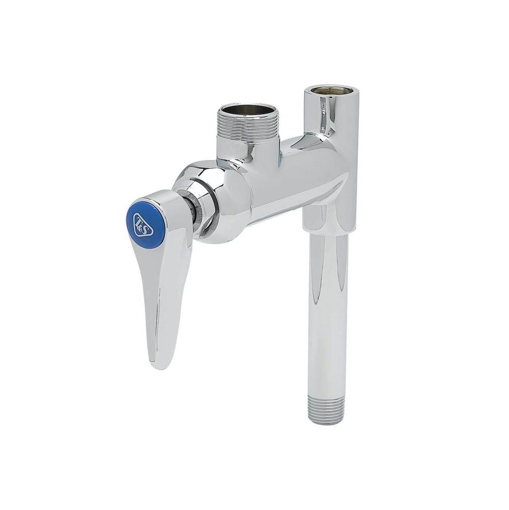 T&S Brass Add-On Faucet, Less Nozzle, Lever Handle