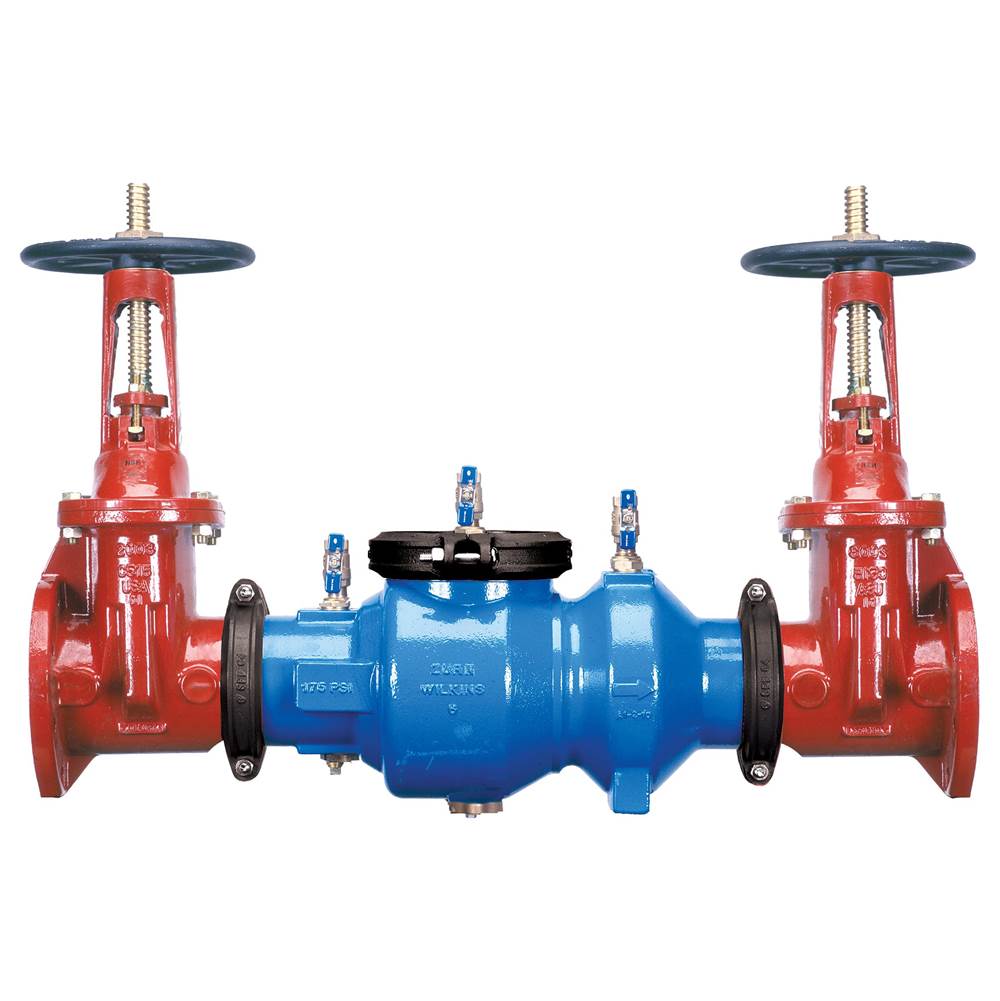 Zurn Industries 6'' 350A Double Check Backflow Preventer With Flanged End OsAndY Gate Valves