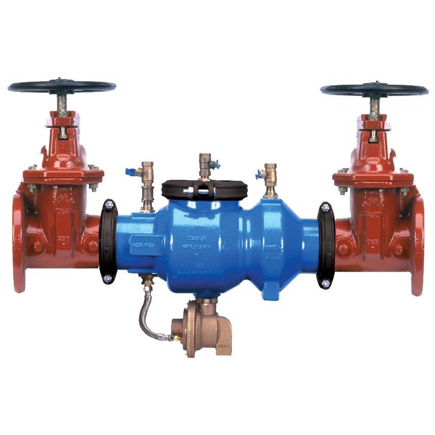Zurn Industries 2 1/2'' 375A Reduced Pressure Principle Backflow Preventer with grooved end Butterfly gate Vlvs